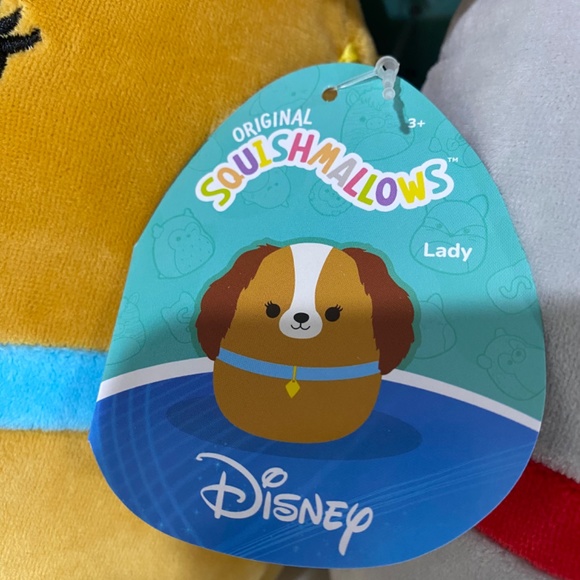 Squishmallows Disney Lady & The Tramp - Picture 3 of 5